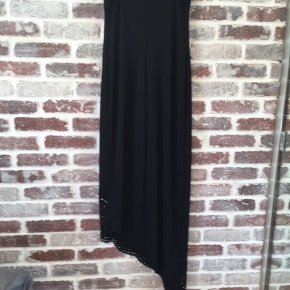 BLACK DRESS- FORMAL PROM DRESS PARTY FANCY wedding - Picture 6 of 6